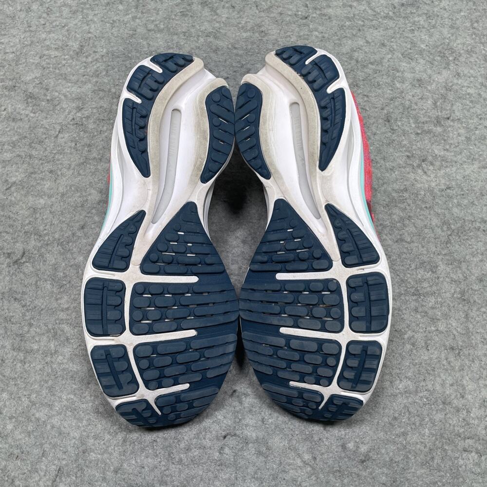 Mizuno Womens US 9.5 Wave Rider 25 Waveknit Running Shoes Cayenne/Pink - Picture 6 of 11